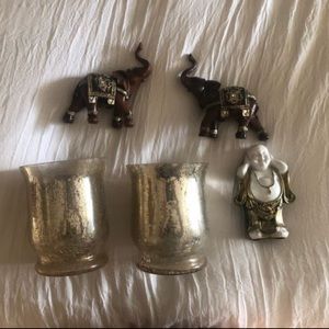 World Market: Boho Inspired Candle Holder Set